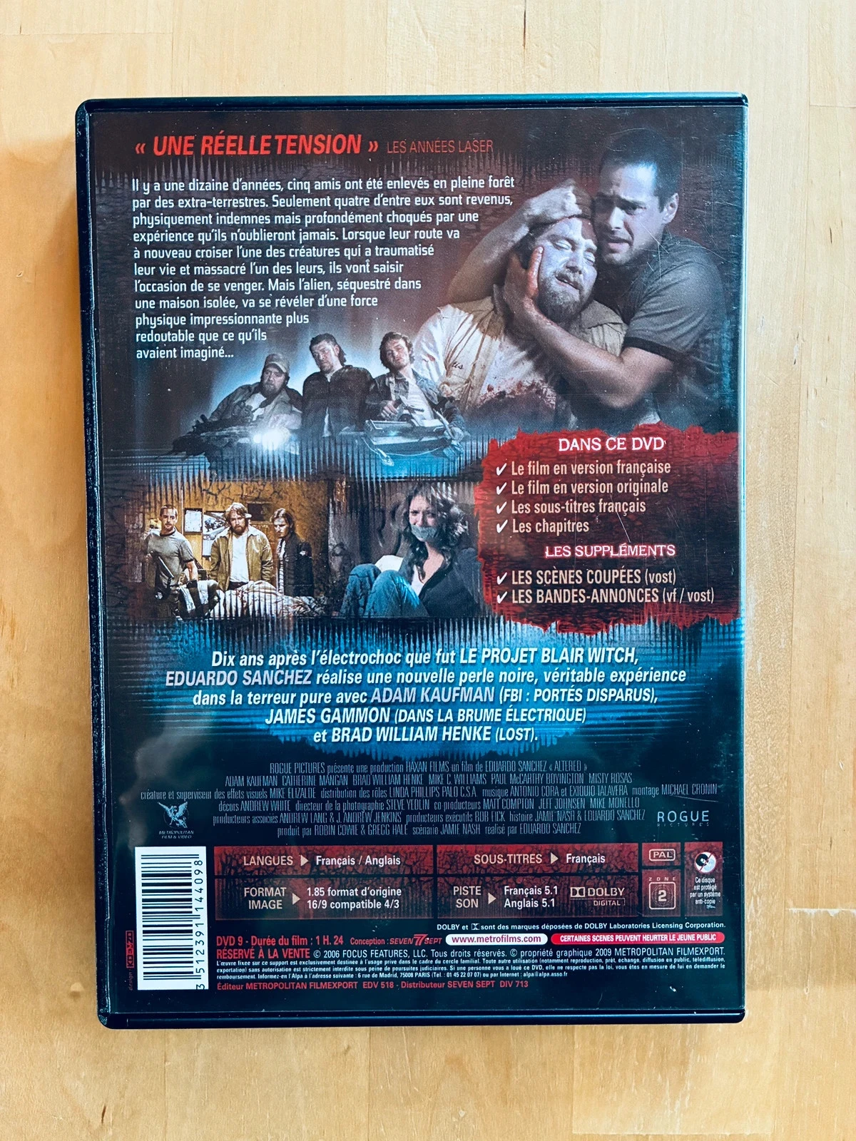 DVD Altered les survivants. – photo 3